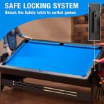 Fat Cat 3-in-1 Green 7' Game Table