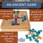 King's Table Viking Strategy Board Game for Adults