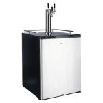 Outdoor Kegerator with 3 Taps & Stainless Steel Door