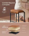 Mid-Century Modern Bar Stool Set of 2