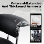 Big and Tall Gaming Chair with Footrest and Support
