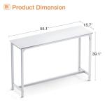 55 Inch Bar Height Table for Your Man Cave