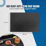 ProTensils 18" x 12" Rubber Bar Mats (2 Pack)