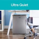 BLACK+DECKER Compact Mini Fridge with Chiller