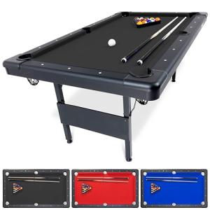 GoSports Foldable 6ft Billiards Game Table