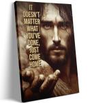 Jesus Christ Canvas Wall Art for Man Cave