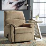 Nerviano Light Brown Zero Wall Recliner