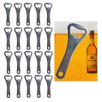 20-Piece Stainless Steel Bottle Opener Set