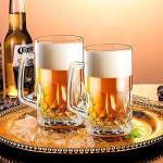 Extra Large 32oz Beer Stein Mugs - 2 Pack