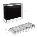 Portable Pop-Up Bar Table with Carrying Case