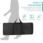Portable Pop-Up Bar Table with Carrying Case