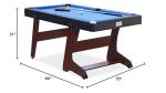 RACK Drogon 5.5-Foot Portable Pool Table