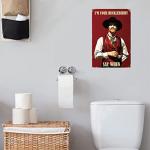 Cowboy Movie Metal Sign for Man Cave Decor