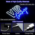 Horseneon VIP Lounge Wall Neon Light Sign