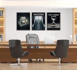 Time Is Money Canvas Wall Art Set
