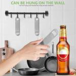 KISEER Stainless Steel Flat Bottle Openers - 8 Pack