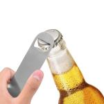 KISEER Stainless Steel Flat Bottle Openers - 8 Pack