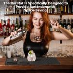 Multifunctional Folding Cocktail Bar Mat, 18" x 12