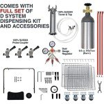 Outdoor Kegerator with 3 Taps & Stainless Steel Door