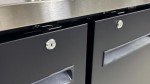Double Tap Kegerator with Two Towers - Black