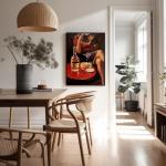 Retro Italian Liquor Poster - Perfect Man Cave Decor