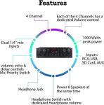 1000W Bluetooth Home Theater System with Speakers