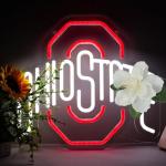 Neon Football Sign for Man Cave Decor