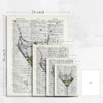 Whiskey and Wine Retro Wall Art Set of 3