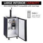 Kegerator with Chrome Guard & Drip Tray