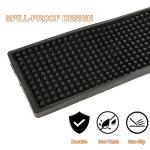 WOPPLXY Set of 3 Non-Slip Rubber Bar Mats