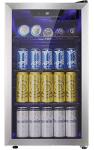 125 Can Mini Beverage Fridge - Perfect for Man Cave