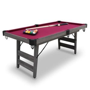 Hathaway Portable 6 Foot Pool Table Set