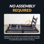Hathaway Portable 6 Foot Pool Table Set