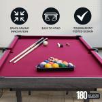 Hathaway Portable 6 Foot Pool Table Set