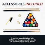 Hathaway Portable 6 Foot Pool Table Set