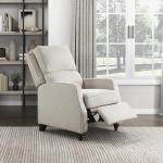 Beige Push Back Recliner for Your Man Cave