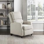 Beige Push Back Recliner for Your Man Cave