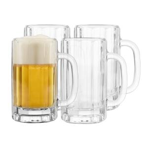 Heidelberg Beer Mug Set of 4 - Perfect for Ales