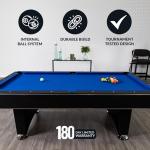 Hathaway Hustler 7ft Billiard Pool Table Combo