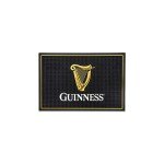 Guinness Bar Spill Mat with Harp Logo, 18x12