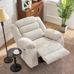 Power Rocker Recliner with Massage and Heat