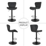 Adjustable Swivel Bar Stools Set of 2