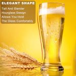 PARACITY 14 oz Pint Glasses Set of 2