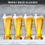 PARACITY 14 oz Pint Glasses Set of 2