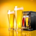 PARACITY 14 oz Pint Glasses Set of 2