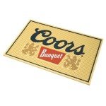 Coors Banquet Non-Slip Bar Mats for Home