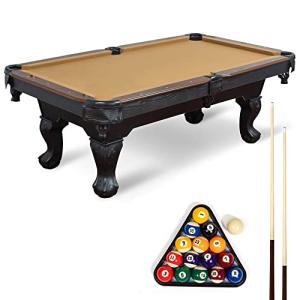 Deluxe 87-Inch Tan Billiard Table by EastPoint