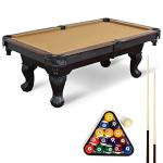 Deluxe 87-Inch Tan Billiard Table by EastPoint