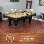 Deluxe 87-Inch Tan Billiard Table by EastPoint