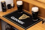 Guinness Bar Spill Mat with Harp Logo, 18x12